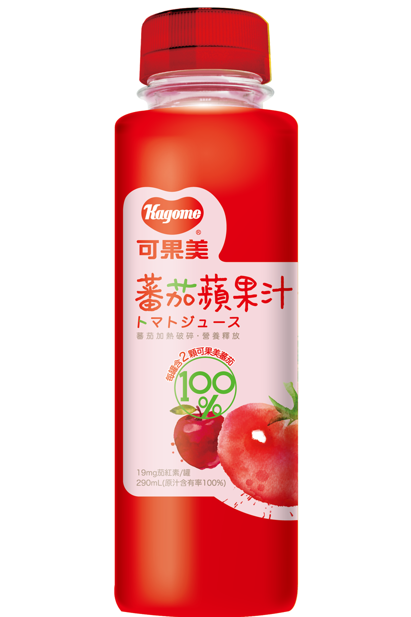 可果美100%蕃茄蘋果汁