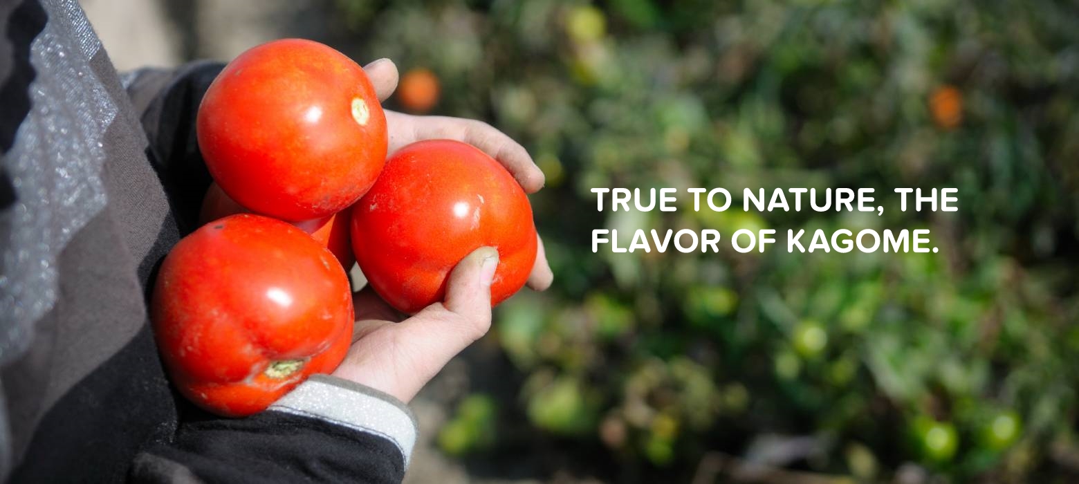 True to nature, the flavor of Kagome.